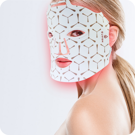 LED red light beauty mask